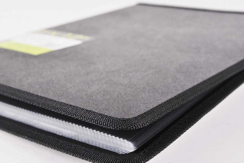 Filexec Products Art Presentation Book, 8.5"x11", 24Page/48 Views (93230),Black - Image 3